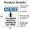 Signmission Safety Culture Sign, 10 in Width, Vinyl Decal, Rectangle OS-2PACK-NS-D-1014-V-10890 - alternate 4